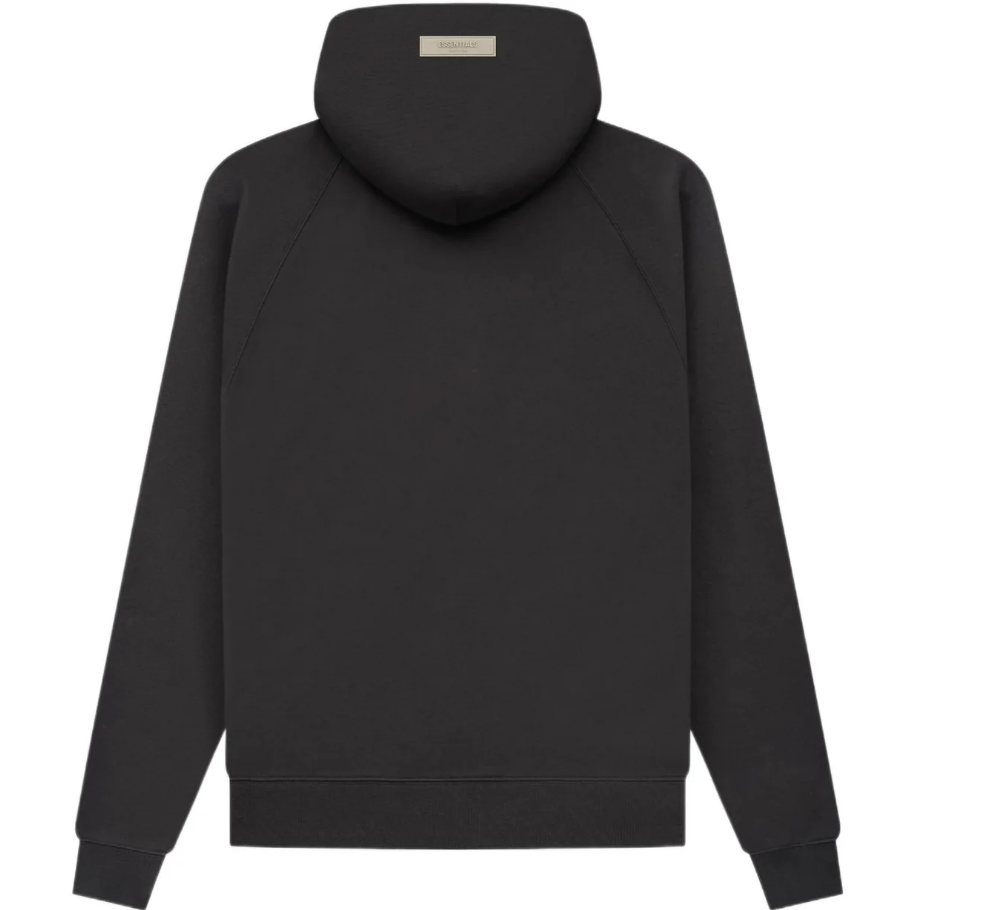 Essentials Fear Of Gods 1977 Iron Hoodie Authentic- Black