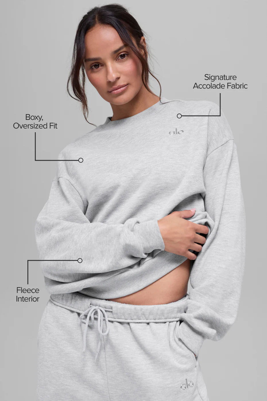 Alo Yoga Accolade Crew Neck Pullover - Multiple Colors Available