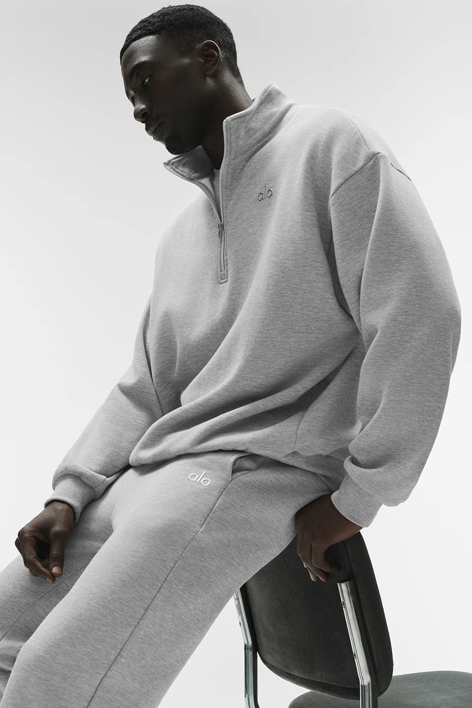 Alo Yoga Accolade Quarter Zip Pullover Sweatshirt - Multiple Colors Available