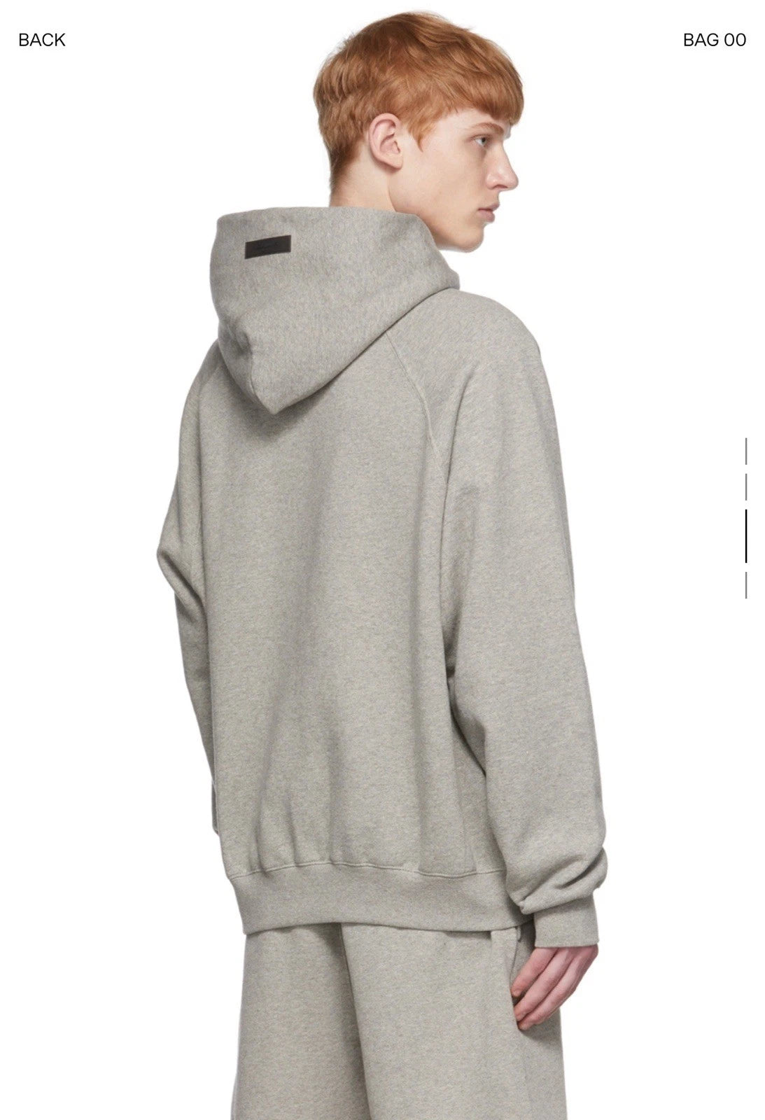 Essentials Fear Of Gods 1977 Iron Hoodie Authentic-Gray